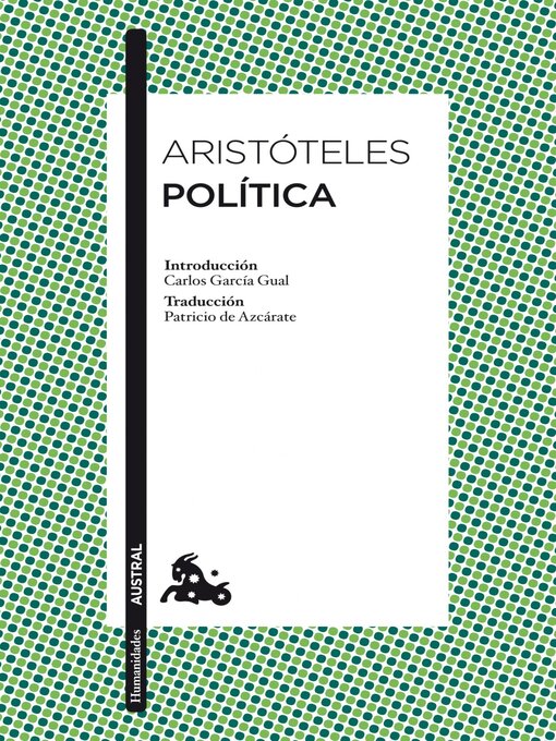 Title details for Política by Aristóteles - Available
